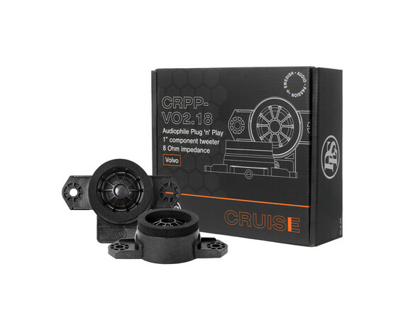 DLS Cruise Volvo , Plug&#039;n&#039;Play Tweeter 8Ohm ZONDER! Harman Kardon/B&amp;W Audio
