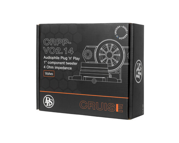 DLS Cruise Volvo , Plug&#039;n&#039;Play Tweeter 4Ohm MET! Harman Kardon/B&amp;W Audio