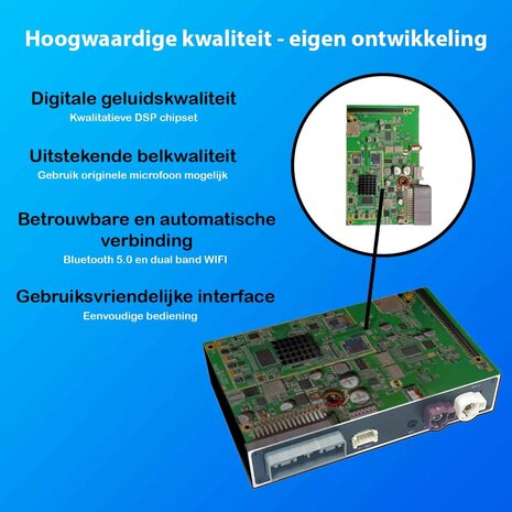 Audi A3 /Q5 /A4 /A5 /S4 /S5 /A6 /Q7 /A7 /A8 draadloos Carplay en Android auto interface | originele navigatie uitbreiding