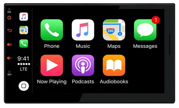 Carplay en Android auto navigatie geschikt voor VOLVO S60, Volvo V70, Volvo XC70