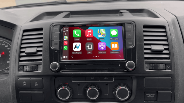 Octa core navigatie draadloos | carplay en Android 12 geschikt voor Volkswagen Seat Skoda 7&rdquo; | 4GB ram