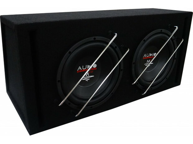 M-Serie EVO HIGH EFFICIENT Subwoofer 2x30 liter box met  BR10-2 + 2x M10 EVO 2x400/300 watt M-Serie EVO HIGH EFFICIENT Subwoofer 2x30 liter box met  BR10-2 + 2x M10 EVO 2x400/300 watt