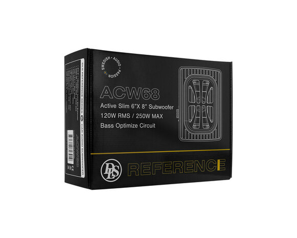 DLS 6x8&quot; versterkte subwoofer ACW68 underseat &quot;UITLOPEND ARTIKEL&quot; DLS 6x8&quot; versterkte subwoofer ACW68 underseat &quot;UITLOPEND ARTIKEL&quot;