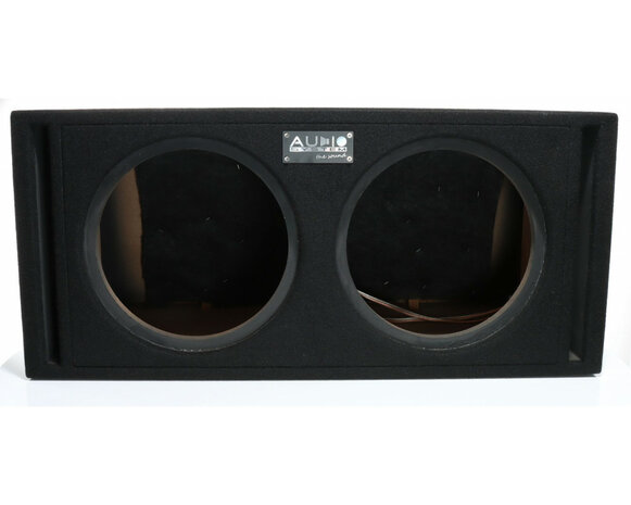 AUDIO SYSTEM Dubbele lege behuizing. Bassreflexbehuizing van 2x 42 Liter voor 2x 30 cm Bass AUDIO SYSTEM Dubbele lege behuizing. Bassreflexbehuizing van 2x 42 Liter voor 2x 30 cm Bass