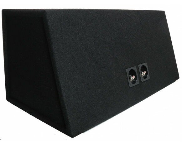 AUDIO SYSTEM Dubbele lege behuizing. Bassreflexbehuizing van 2x 42 Liter voor 2x 30 cm Bass AUDIO SYSTEM Dubbele lege behuizing. Bassreflexbehuizing van 2x 42 Liter voor 2x 30 cm Bass