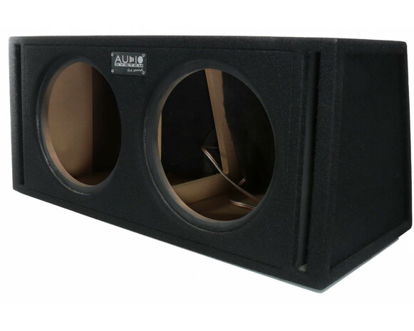 AUDIO SYSTEM Dubbele lege behuizing. Bassreflexbehuizing van 2x 42 Liter voor 2x 30 cm Bass AUDIO SYSTEM Dubbele lege behuizing. Bassreflexbehuizing van 2x 42 Liter voor 2x 30 cm Bass