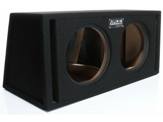 AUDIO SYSTEM Dubbel-lege-behuizing. Bassreflex-behuizing 2x30 Liter voor 2x25 cm Bass AUDIO SYSTEM Dubbel-lege-behuizing. Bassreflex-behuizing 2x30 Liter voor 2x25 cm Bass