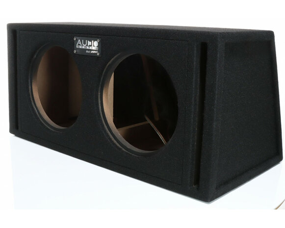 AUDIO SYSTEM Dubbel-lege-behuizing. Bassreflex-behuizing 2x30 Liter voor 2x25 cm Bass AUDIO SYSTEM Dubbel-lege-behuizing. Bassreflex-behuizing 2x30 Liter voor 2x25 cm Bass