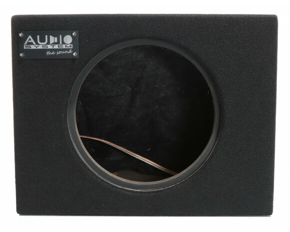 AUDIO SYSTEM Lege behuizing. Gesloten behuizing met 23 liter voor 25 cm bas AUDIO SYSTEM Lege behuizing. Gesloten behuizing met 23 liter voor 25 cm bas