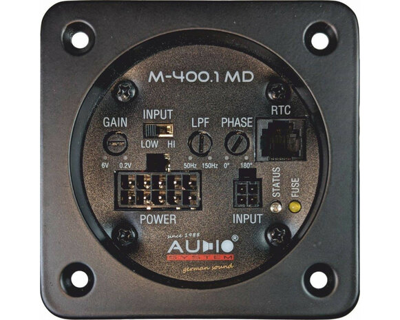 M08 EVO BR + M-400.1MD 200W RMS M08 EVO BR + M-400.1MD 200W RMS