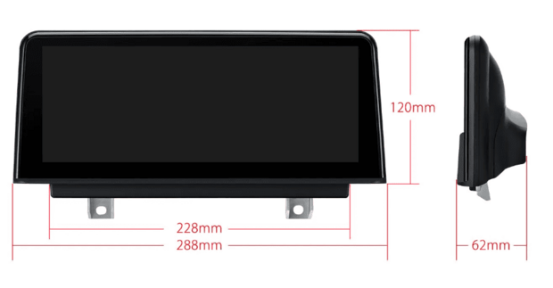 BMW 3-serie draadloos Carplay Android 12 navigatie 10.25-inch (F30 F31 F34 F80) | qualcomm octa core 4+64GB