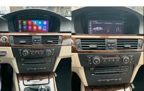 BMW 3-serie Carplay en Android auto navigatie E90-E93 en E60-E64 8.8 inch inclusief handvat camera