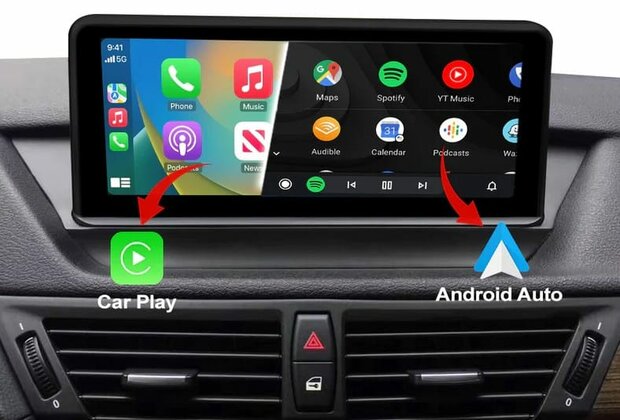Bmw X1 e84 CIC scherm met carplay en android auto 2009-2015