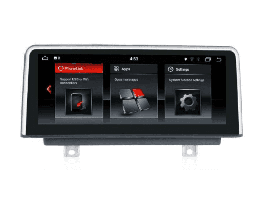 BMW X1 Carplay en Android navigatie voor E84, F48 2009-2018 (geen scherm, CIC of NBT)