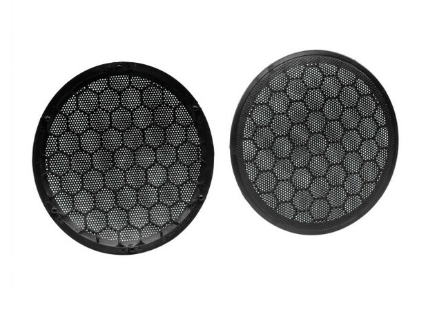 Speaker Grill set &Oslash; 165 mm Div.modellen Seat -Volkswagen Kleur: Zwart &gt; Voorportier/Achterportier Speaker Grill set &Oslash; 165 mm Div.modellen Seat -Volkswagen Kleur: Zwart &gt; Voorportier/Achterportier