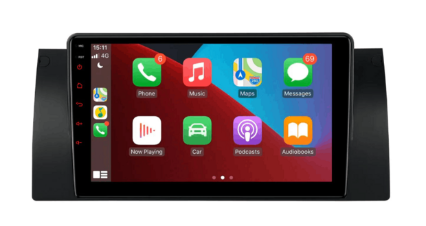 DAB+ autoradio navigatie voor BMW E53 X5 | Apple Carplay en Android | DSP sound | Qled 9-inch ARG-900DAB