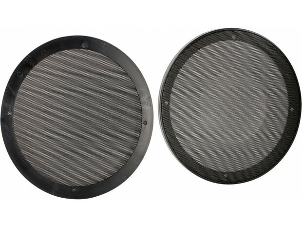 Luidsprekergril voor speakers met een diameter van &Oslash; 200 mm. inhoud: 2 stuks Luidsprekergril voor speakers met een diameter van &Oslash; 200 mm. inhoud: 2 stuks