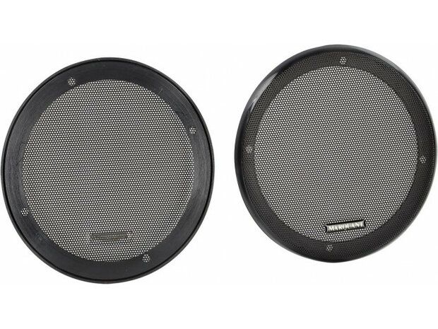 Luidsprekergril voor speakers met een diameter van &Oslash; 165 mm. inhoud: 2 stuks Luidsprekergril voor speakers met een diameter van &Oslash; 165 mm. inhoud: 2 stuks