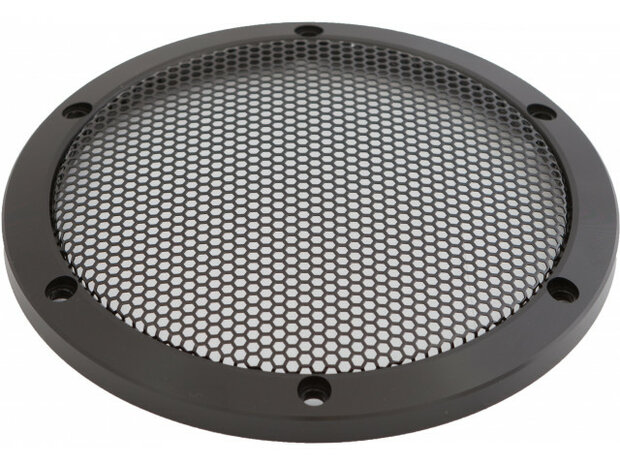 AUDIO SYSTEM Luidspreker Gril - CNC milled black anodized aluminium speaker grill AUDIO SYSTEM Luidspreker Gril - CNC milled black anodized aluminium speaker grill