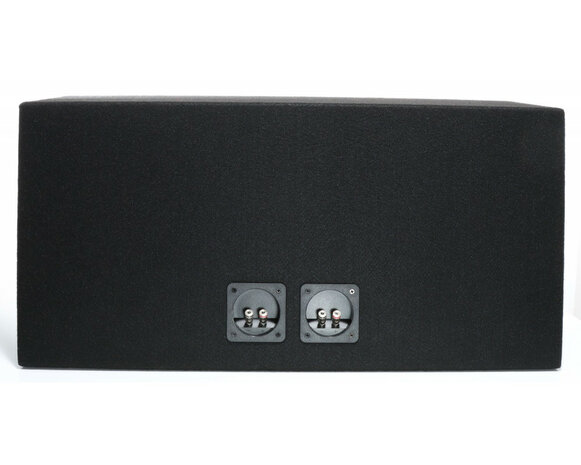 AUDIO SYSTEM Lege behuizing. Gesloten behuizing met 2x29 liter voor 30 cm bas AUDIO SYSTEM Lege behuizing. Gesloten behuizing met 2x29 liter voor 30 cm bas