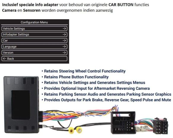 Navigatie voor Volkswagen Polo 6C 2014 &ndash; 2018 | draadloos Carplay en Android | octa core | 9-inch