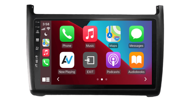Navigatie voor VW Polo (6C) 2014-2018 | Apple Carplay en Android auto | 8-core 4+64GB | QLED 9&rdquo; | DSP sound | AV-D040Q