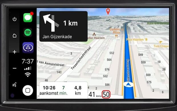Wireless Carplay en Android octa core navigatie geschikt voor Chevrolet Spark (M300) 2013-2015
