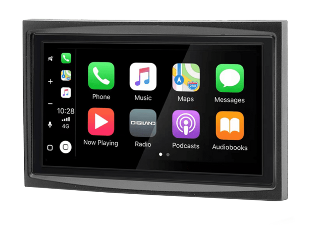 DAB+ Wireless Apple Carplay &amp; Android auto navigatie voor Citro&euml;n C2 C3 Berlingo Jumpy Audiovolt XPA-675DBT