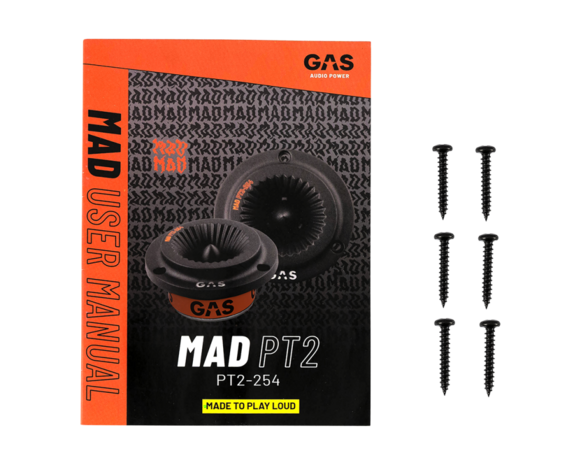 GAS MAD Level 2 Horn Tweeter 1&quot; GAS MAD Level 2 Horn Tweeter 1&quot;