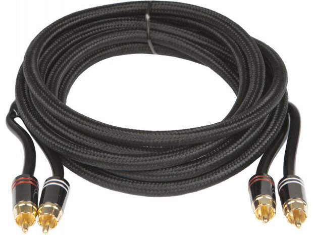 AUDIO-SYSTEEM HIGH-END cinch-kabel. 2500mm OFC cinch-kabel met SNAKE-SKIN AUDIO-SYSTEEM HIGH-END cinch-kabel. 2500mm OFC cinch-kabel met SNAKE-SKIN