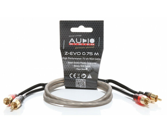 AUDIO SYSTEM HIGH-PERFORMANCE RCA-KABEL750mm cinch-kabel AUDIO SYSTEM HIGH-PERFORMANCE RCA-KABEL750mm cinch-kabel