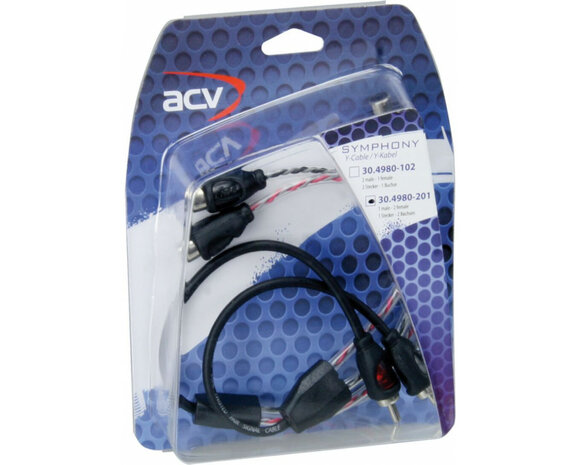 Symphony - Y-Kabel Mid Range 1x Male - 2x Female Symphony - Y-Kabel Mid Range 1x Male - 2x Female
