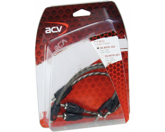 TYRO - Y-Kabel Economy Line 2x Male - 1x Female TYRO - Y-Kabel Economy Line 2x Male - 1x Female