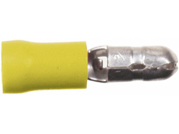 Kabelverbinder Male Geel 4.0 - 6.0 mm&sup2; (100 stuks) Kabelverbinder Male Geel 4.0 - 6.0 mm&sup2; (100 stuks)