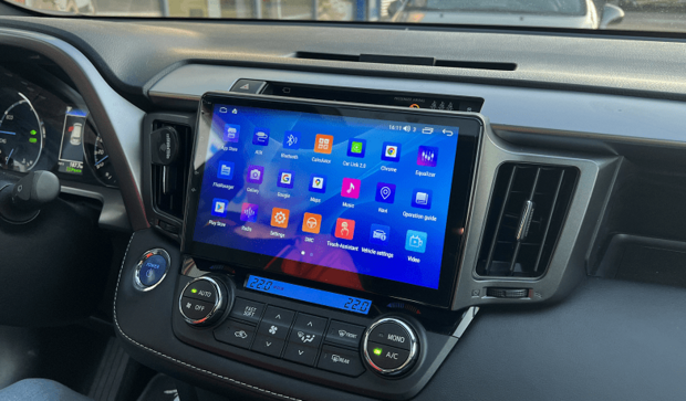 Navigatie voor Toyota Rav 4 2013-2018 | Draadloos Carplay en Android 12 | DSP sound | DDR4 4+64GB