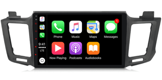 DAB+ autoradio navigatie voor Toyota Rav4 2013&ndash;2018 | Apple Carplay en Android | DSP sound | Qled 10-inch ARG-1000DAB