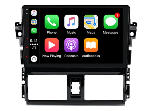 Toyota Yaris 2014 &ndash; 2016 wireless Carplay en Android auto octa core navigatie 10&rdquo; | DAB+