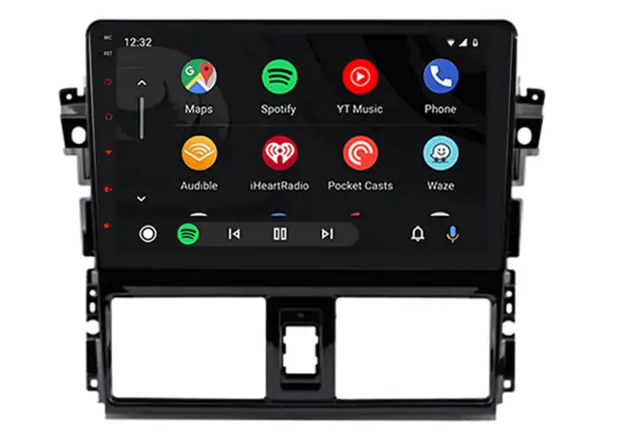 Toyota Yaris 2014 &ndash; 2016 wireless Carplay en Android auto octa core navigatie 10&rdquo; | DAB+
