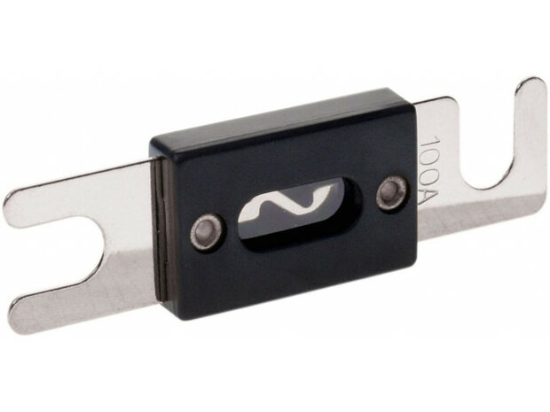 ANL zekering 100 Ampere (zilver ) 1 stuk ANL zekering 100 Ampere (zilver ) 1 stuk