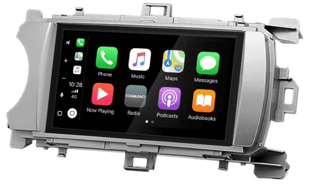 Wireless Apple Carplay &amp; Android auto navigatie geschikt voor Toyota Yaris 2011-2014 Audiovolt XPA-675BT