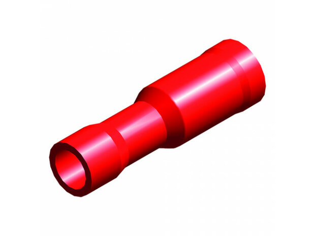 kabelschoen 5 stuks 0.5x1.5 4mm rood in blister kabelschoen 5 stuks 0.5x1.5 4mm rood in blister