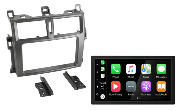 DAB+ Wireless Apple Carplay &amp; Android auto navigatie voor Toyota Verso-S 2011-2015 Audiovolt XPA-675DBT