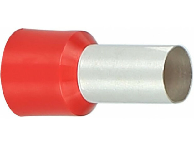 Adereindhuls Rood 35.0 mm&sup2; (50 stuks) Adereindhuls Rood 35.0 mm&sup2; (50 stuks)