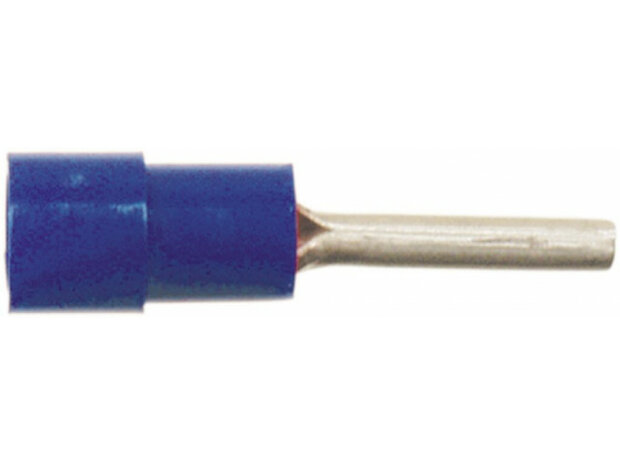 Adereindhuls Blauw 1.5 - 2.5 mm&sup2; (100 stuks) Adereindhuls Blauw 1.5 - 2.5 mm&sup2; (100 stuks)