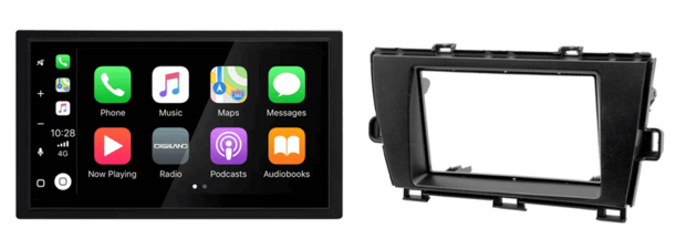 DAB+ Wireless Apple Carplay &amp; Android auto navigatie geschikt voor Toyota Prius (ZVW30/35) 2009+ Audiovolt XPA-675BT