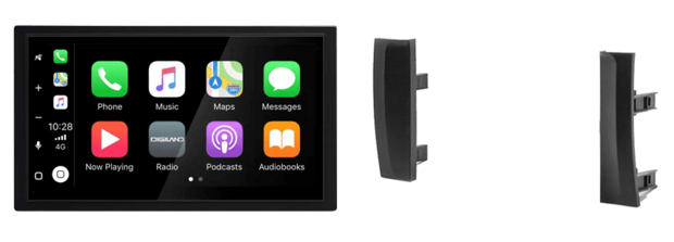 DAB+ wireless Apple Carplay &amp; Android auto voor Toyota Prius 2003 &ndash; 2009 autoradio &ndash; navigatie 4x80W Audiovolt XPA-675DBT