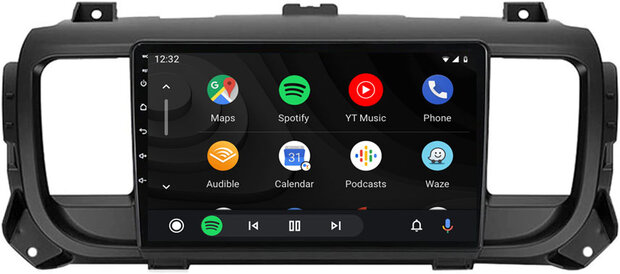Citro&euml;n Jumpy | Toyota Proace | Peugeot Expert 2016+ navigatie Carplay en Android 12| DDR4 octa core 4+64GB