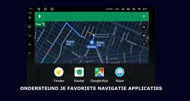 Citro&euml;n Jumpy | Toyota Proace | Peugeot Expert 2016+ navigatie Carplay en Android 12| DDR4 octa core 4+64GB