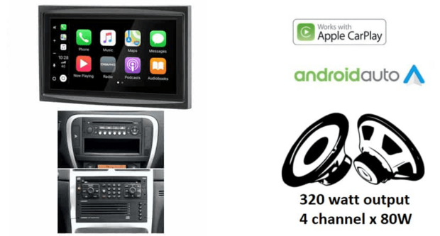 Wireless Carplay &amp; Android auto navigatie voor Peugeot 207, 307, Expert, Partner &ndash; Audiovolt XPA-675BT