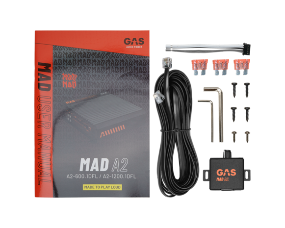 GAS MAD Level 2 Two Channel amplifier